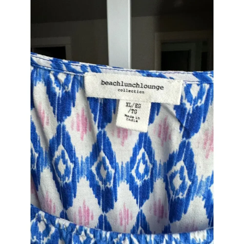 BeachLunchLounge Women's Peonia Sleeveless Back‎ Cut-Out Maxi Dress Size XL - Picture 5 of 7